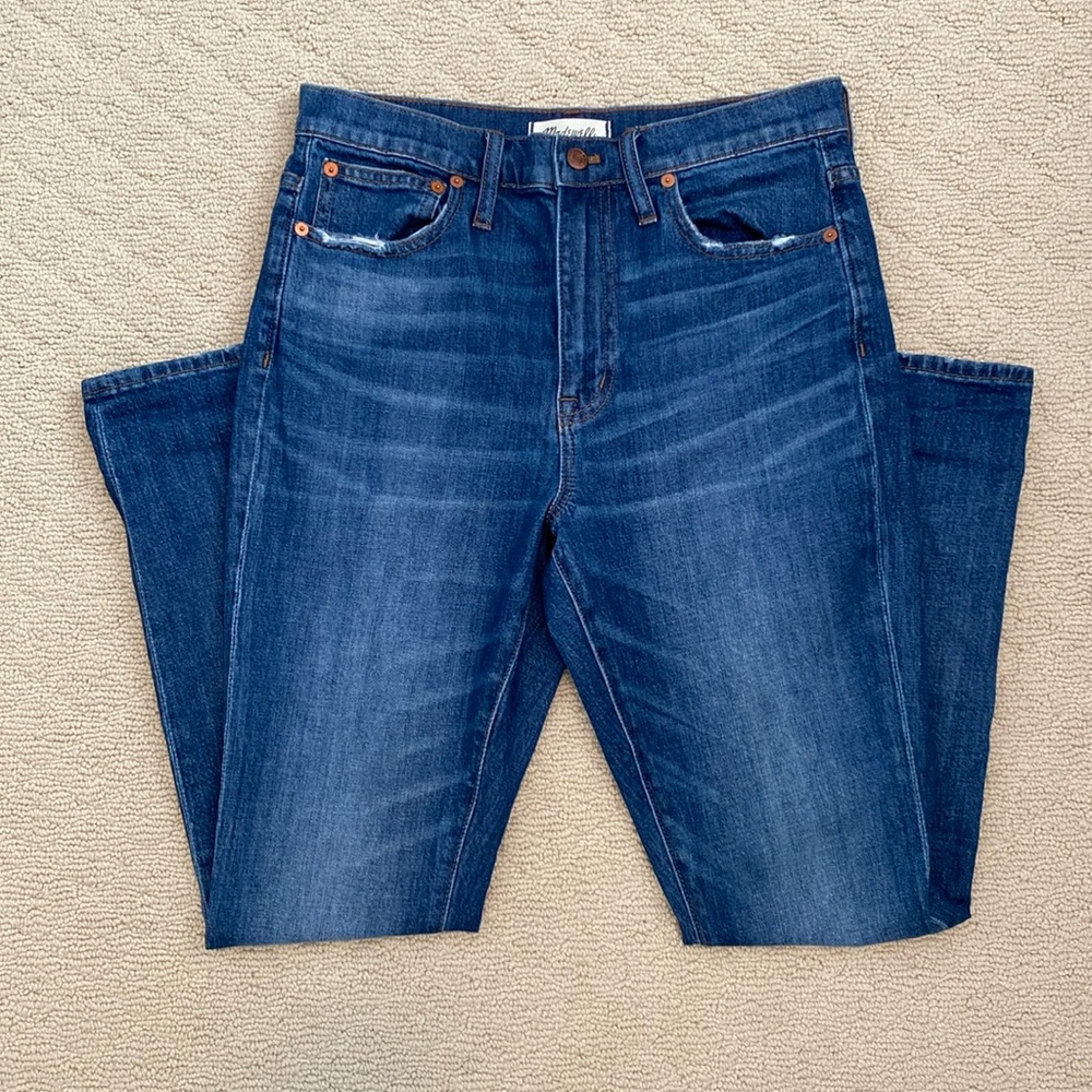 Madewell High rise Slim boyfriend jeans size 27